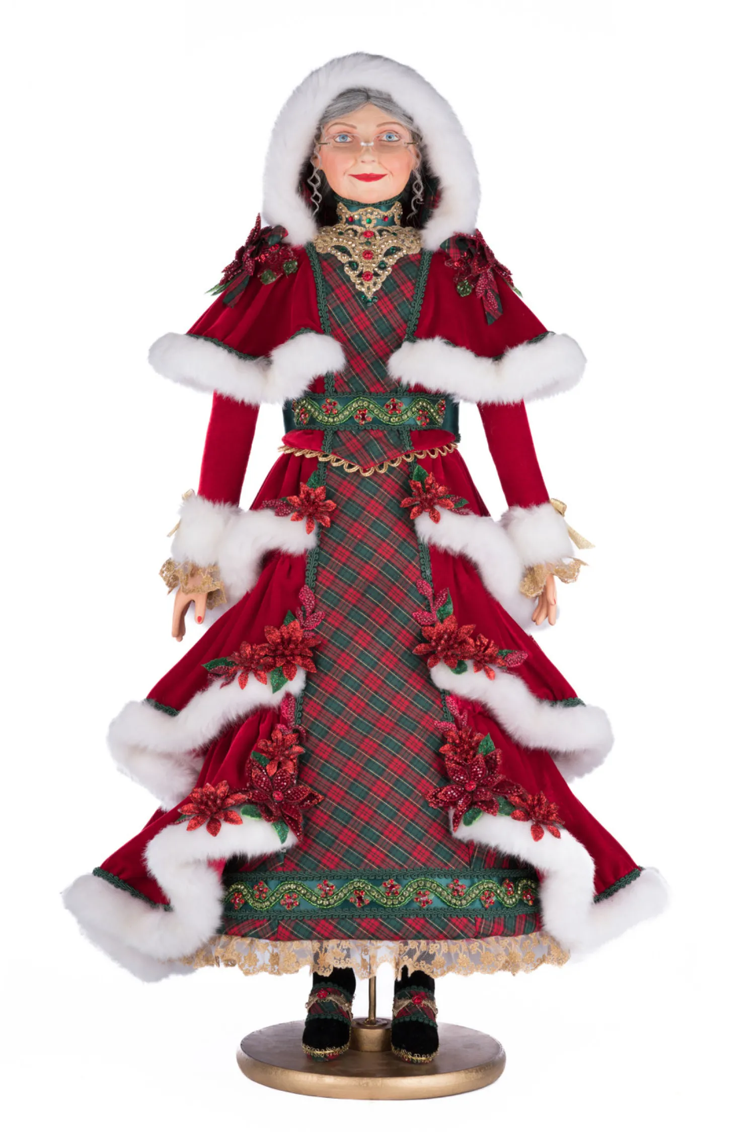 Online The Jolly Christmas Shop Katherine's Collection 32" Merry Magic Mrs. Claus Christmas Doll 28-428312
