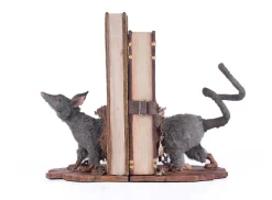 Online The Jolly Christmas Shop Katherine's Collection 13.5" Moonspell Mouse Bookends Set Halloween Decoration 28-428561
