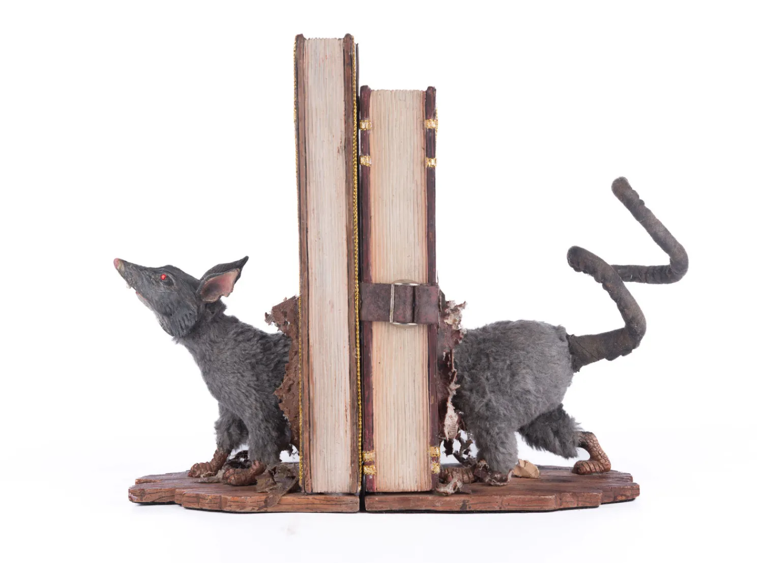 Online The Jolly Christmas Shop Katherine's Collection 13.5" Moonspell Mouse Bookends Set Halloween Decoration 28-428561