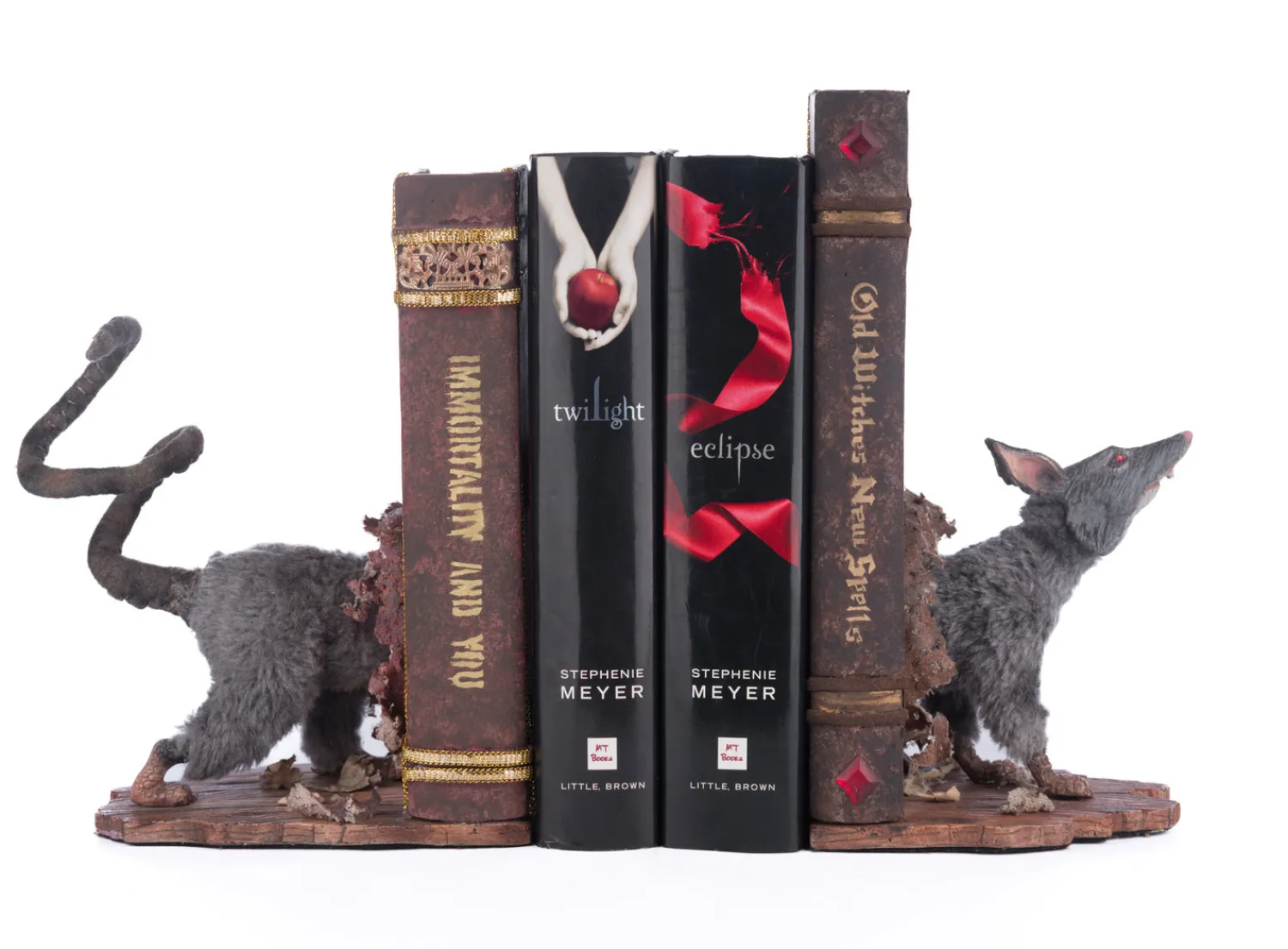 Online The Jolly Christmas Shop Katherine's Collection 13.5" Moonspell Mouse Bookends Set Halloween Decoration 28-428561