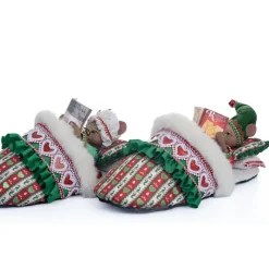 Online The Jolly Christmas Shop Katherine's Collection 12.5" Mr. And Mrs. Mousecarpone Set Of 2 Christmas Figures 28-328051