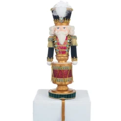 Hot The Jolly Christmas Shop Katherine's Collection 15.5" Nutcracker Christmas Stocking Holder 28-328856