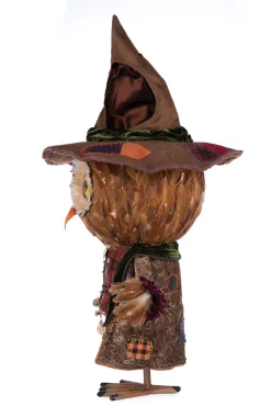 Clearance The Jolly Christmas Shop Katherine's Collection 33.5" Ozzy The Owl Candy Container Halloween Decoration 28-428158