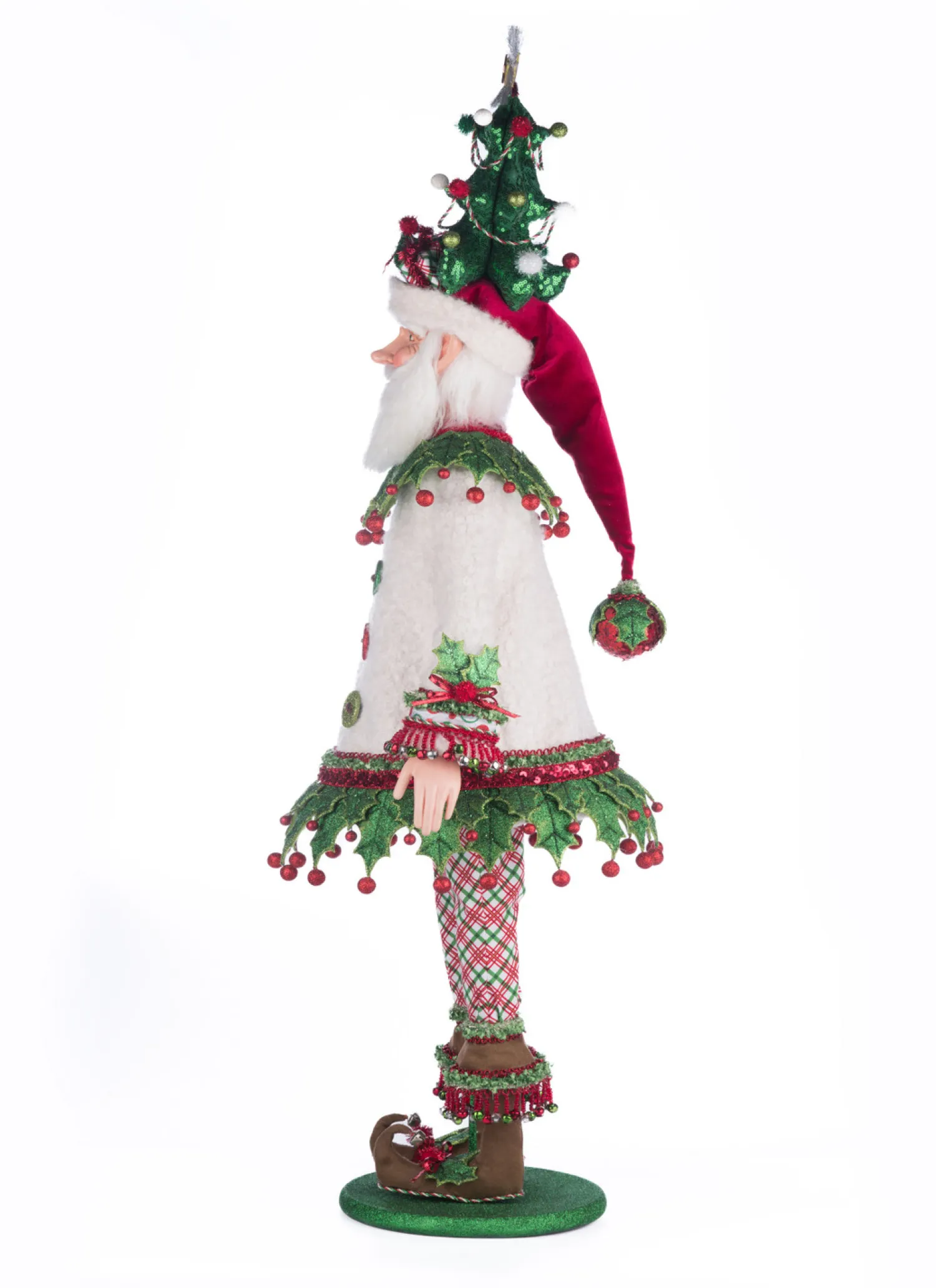 Online The Jolly Christmas Shop Katherine's Collection 45.5" Papa Winterberry Santa Doll Christmas Decoration 28-428336
