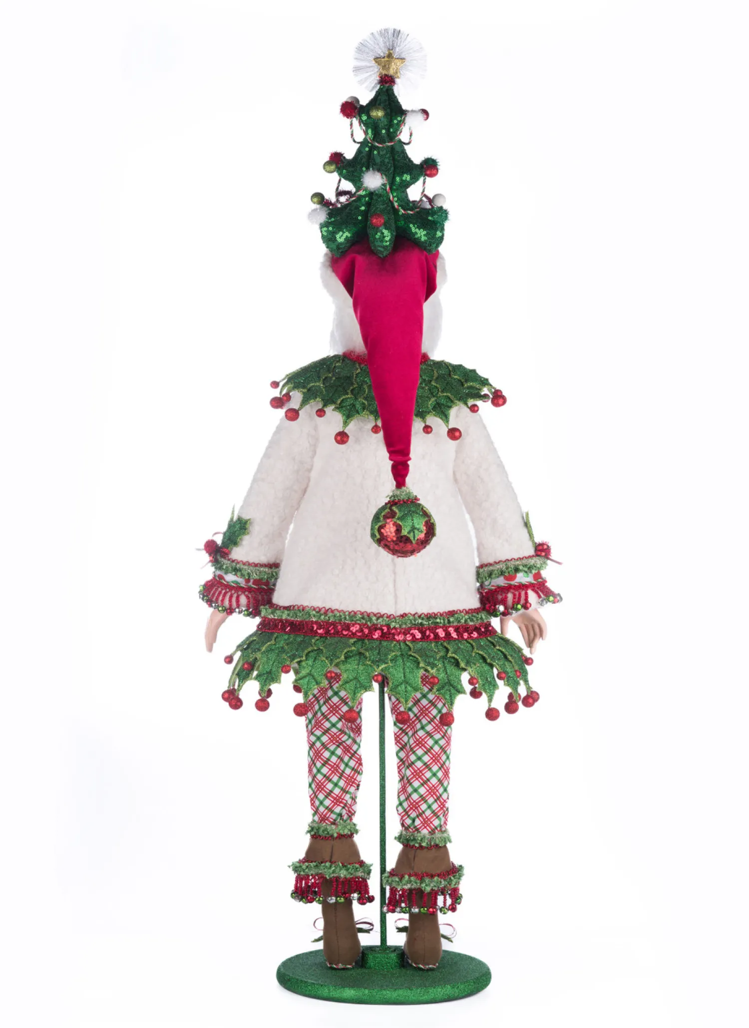 Online The Jolly Christmas Shop Katherine's Collection 45.5" Papa Winterberry Santa Doll Christmas Decoration 28-428336