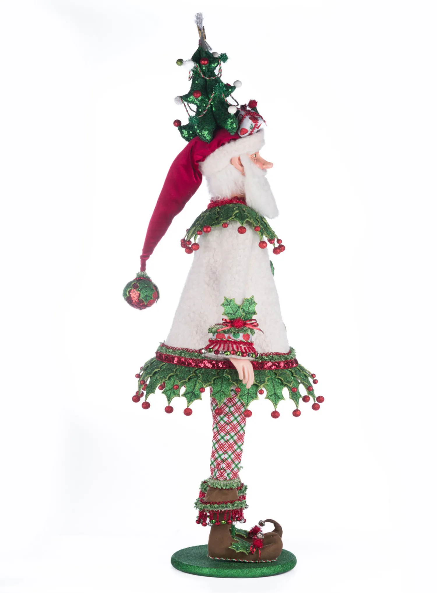 Online The Jolly Christmas Shop Katherine's Collection 45.5" Papa Winterberry Santa Doll Christmas Decoration 28-428336