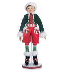 Best The Jolly Christmas Shop Katherine's Collection 26" Pepper The Elf Christmas Figure 38-328750