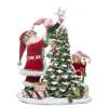 Discount The Jolly Christmas Shop Katherine's Collection 17.75" Peppermint Palace Elves Decorating Christmas Tree Figure 28-328816