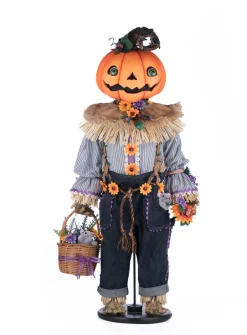 Hot The Jolly Christmas Shop Katherine's Collection 38" Pumpkin Jack Halloween Doll 28-428183