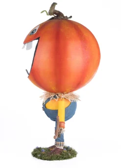 Sale The Jolly Christmas Shop Katherine's Collection 25" Pumpkin Boy Candy Container Halloween Decoration 28-428190