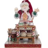 Sale The Jolly Christmas Shop Katherine's Collection 18" Seasoned Greetings Santa Baking For Christmas Figure 28-328739