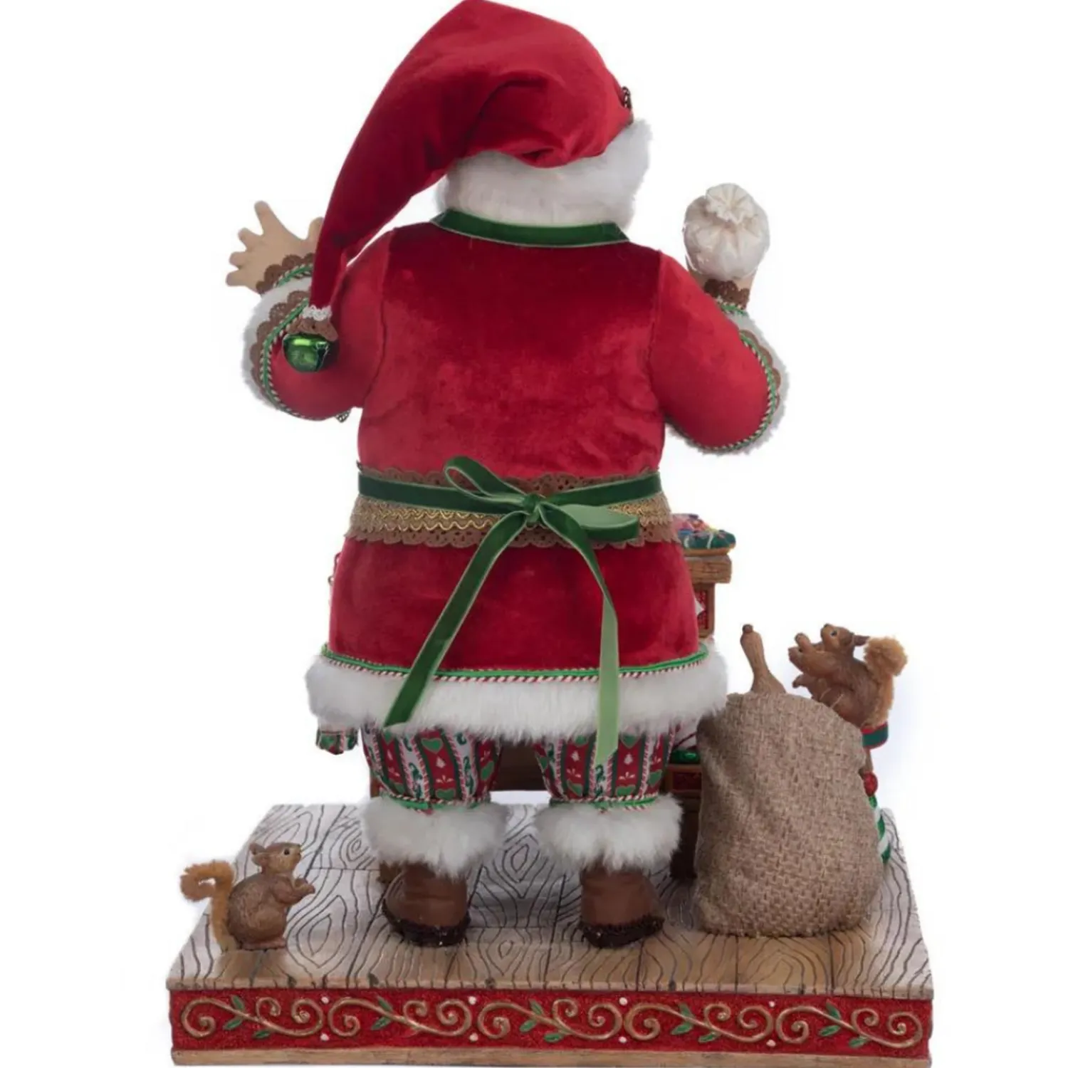 Sale The Jolly Christmas Shop Katherine's Collection 18" Seasoned Greetings Santa Baking For Christmas Figure 28-328739