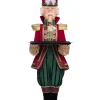 The Jolly Christmas Shop Katherine's Collection 47.5" Serving Magic Red And Green Nutcracker Christmas Decoration 28-428589