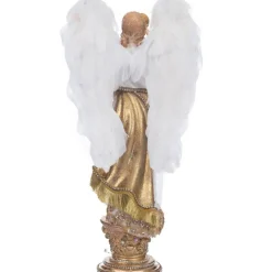 New The Jolly Christmas Shop Katherine's Collection 13" Starry Nights Heralding Angel Tabletop Decoration 28-328034