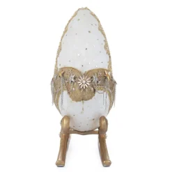 New The Jolly Christmas Shop Katherine's Collection 28.5" Starry Night Celestial Moon Santa In Sleigh With Reindeer Christmas Figure 28-328829