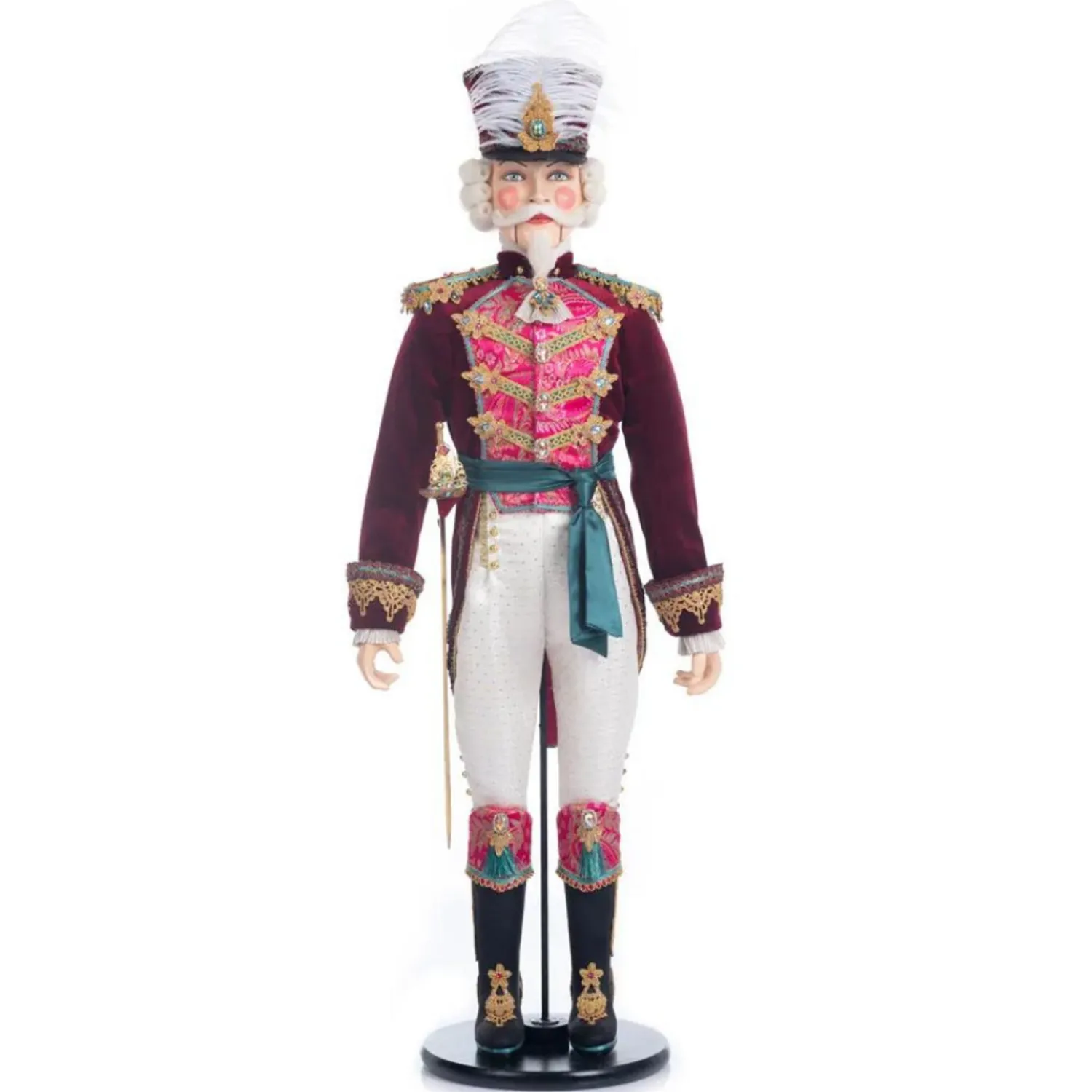 Clearance The Jolly Christmas Shop Katherine's Collection 32" Sugar Plum Prince Nutcracker Christmas Doll 28-328842
