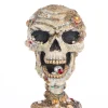 Online The Jolly Christmas Shop Katherine's Collection 11" Treacherous Treasure Tall Skull Halloween Figure 28-428233