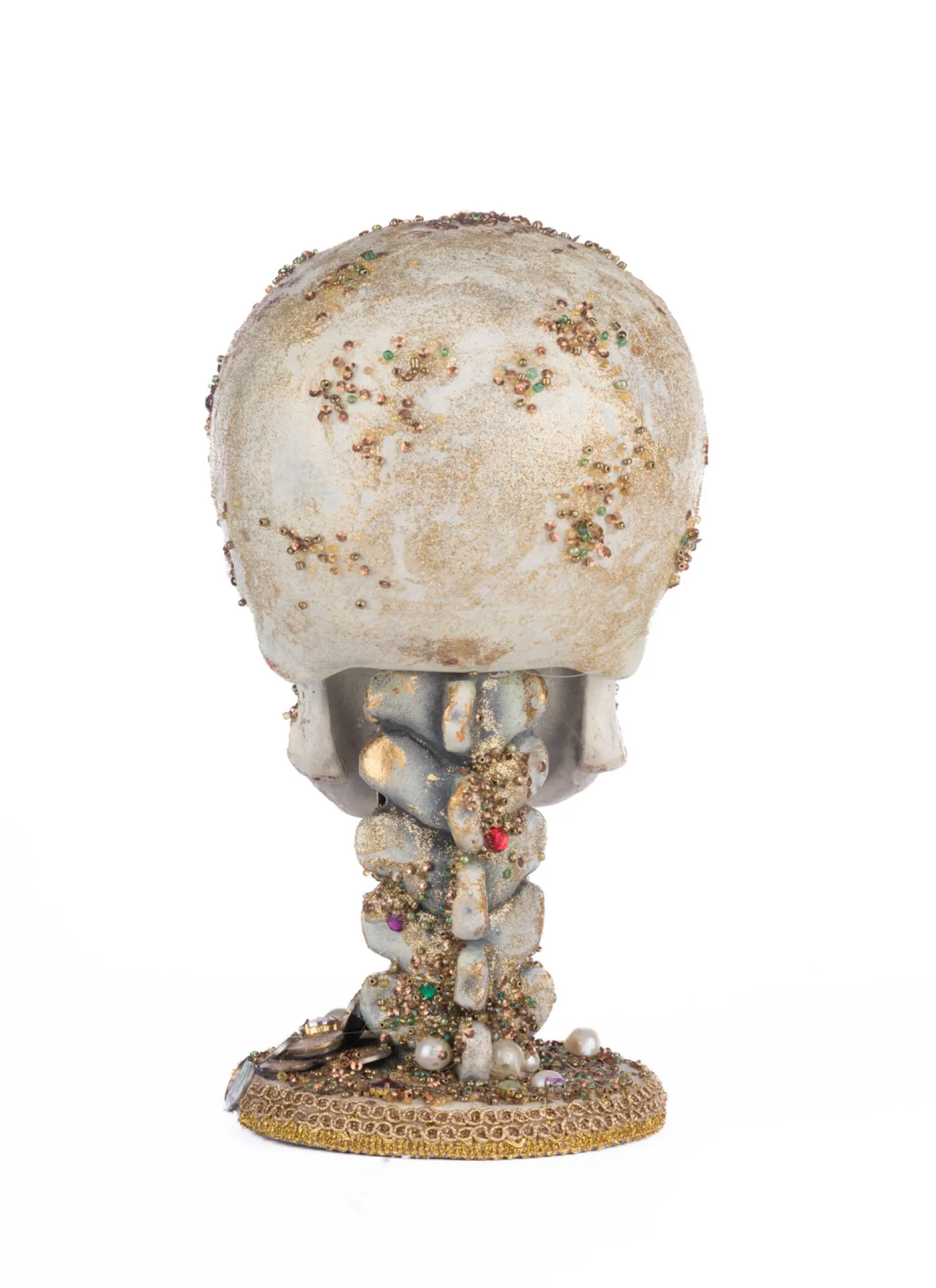 Online The Jolly Christmas Shop Katherine's Collection 11" Treacherous Treasure Tall Skull Halloween Figure 28-428233