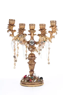 Outlet The Jolly Christmas Shop Katherine's Collection 16.75" Treacherous Treasure Candelabra Halloween Decoration 28-428217