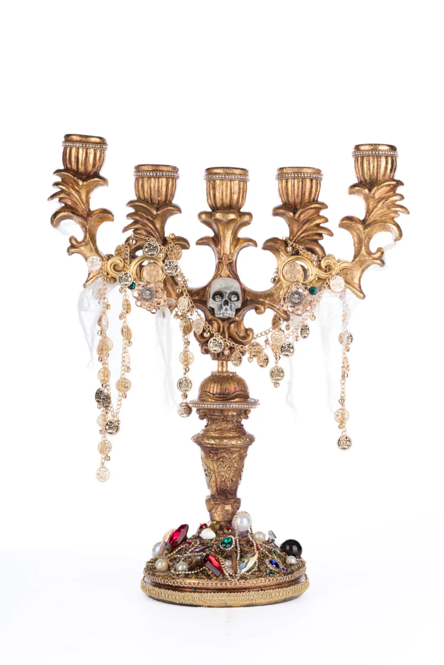 Outlet The Jolly Christmas Shop Katherine's Collection 16.75" Treacherous Treasure Candelabra Halloween Decoration 28-428217