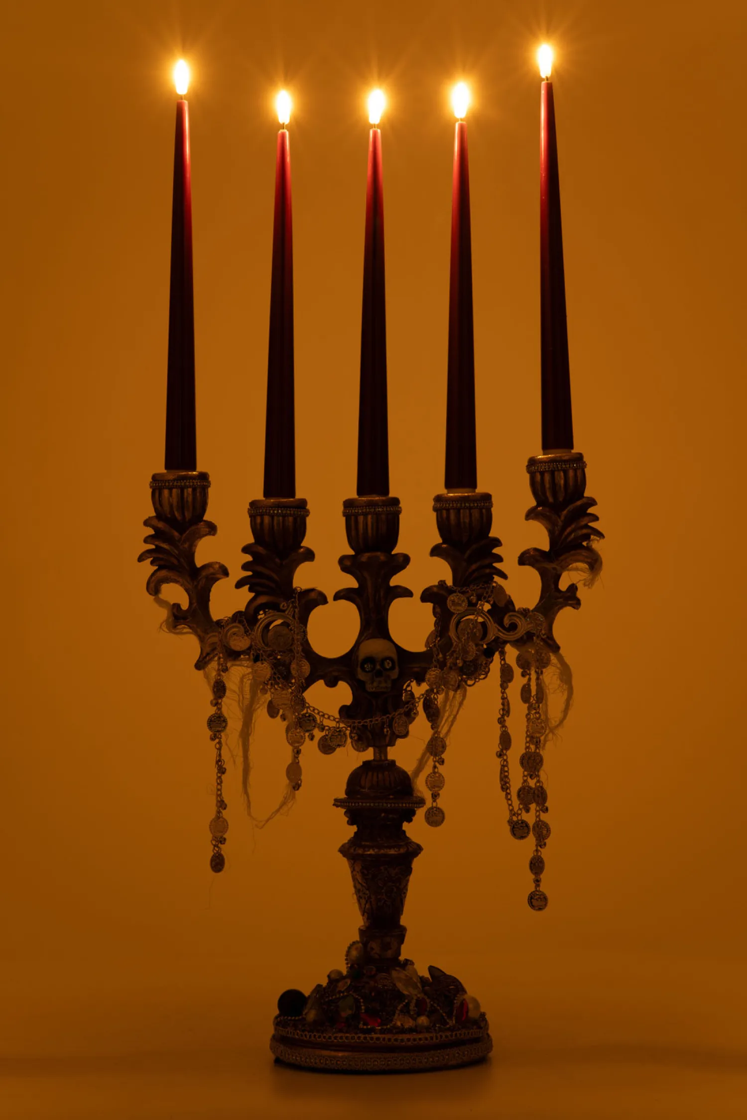 Outlet The Jolly Christmas Shop Katherine's Collection 16.75" Treacherous Treasure Candelabra Halloween Decoration 28-428217