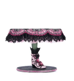 The Jolly Christmas Shop Katherine's Collection 12.5" Witch Boots Halloween Cake Plate 28-428142