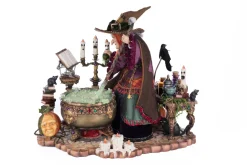 Outlet The Jolly Christmas Shop Katherine's Collection 19" Witch In Potion Room Halloween Decoration 28-428162
