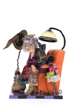 Outlet The Jolly Christmas Shop Katherine's Collection 19" Witches At The Crescent Moon Salon And Spa Halloween Doll 28-428171