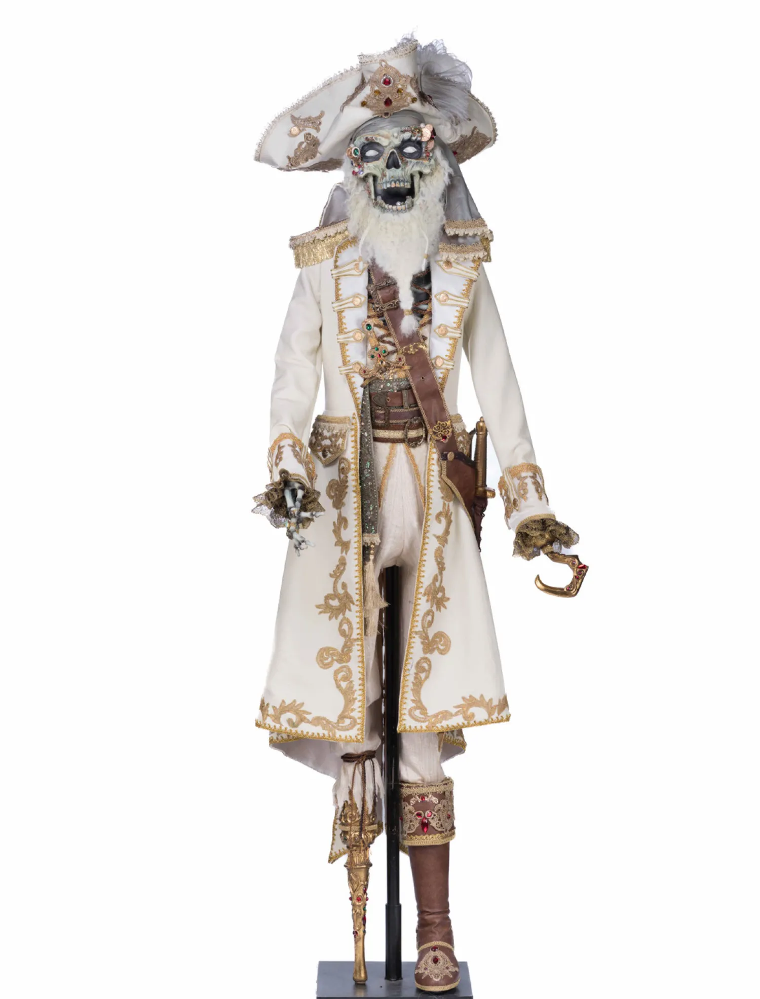 Clearance The Jolly Christmas Shop Katherine's Collection Halloween 71" Captain Skully Swashbuckler Life Size Pirate Doll 28-428208