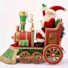 The Jolly Christmas Shop Katherine's Collection Toy Land Santa Train Christmas Figure 28-028765
