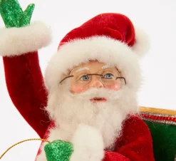 The Jolly Christmas Shop Katherine's Collection Toy Land Santa Train Christmas Figure 28-028765