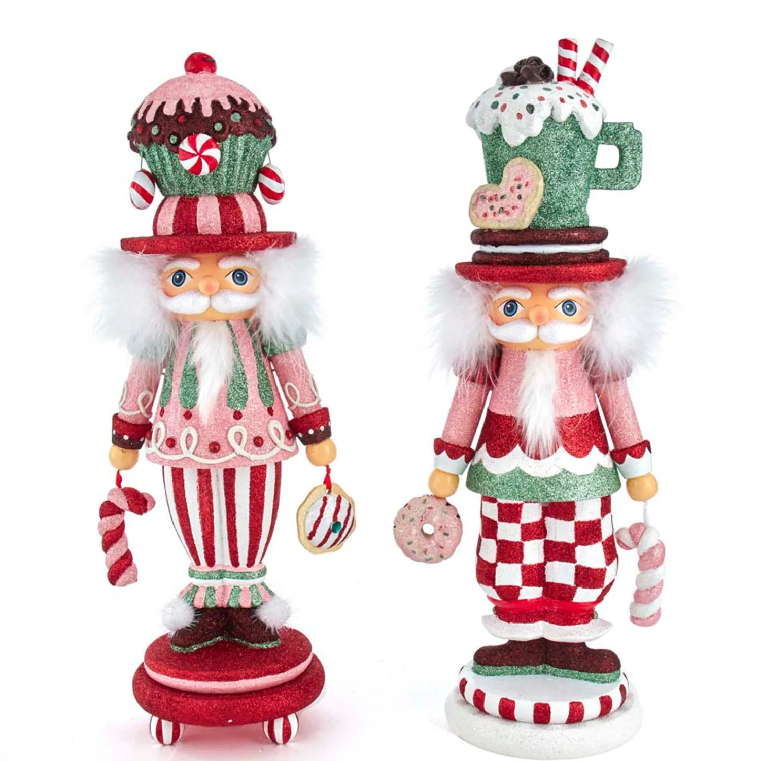Outlet The Jolly Christmas Shop Kurt Adler 16.5" Hollywood Nutcrackers Candy Pattern Nutcrackers HA0515