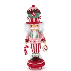 Outlet The Jolly Christmas Shop Kurt Adler 16.5" Hollywood Nutcrackers Candy Pattern Nutcrackers HA0515