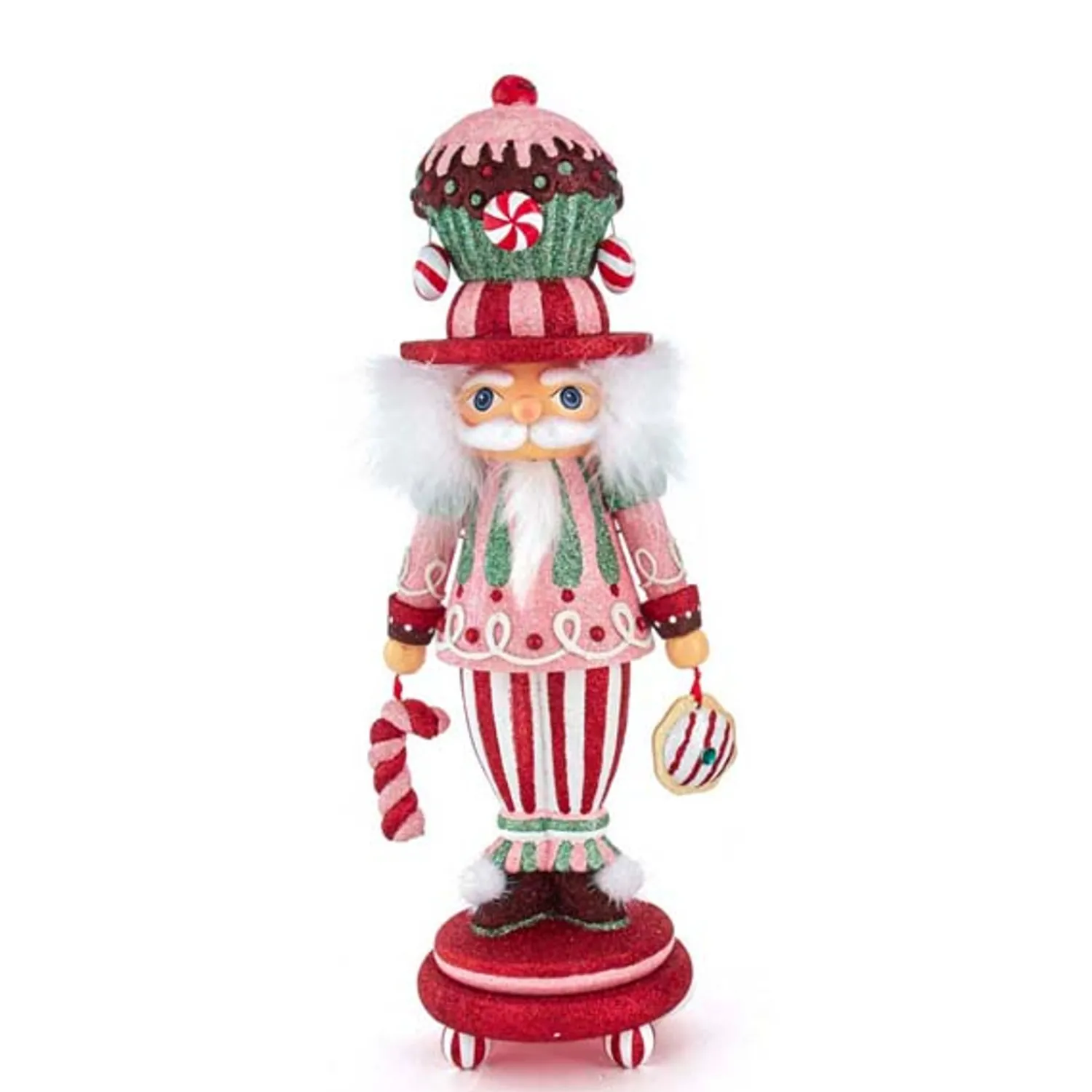 Outlet The Jolly Christmas Shop Kurt Adler 16.5" Hollywood Nutcrackers Candy Pattern Nutcrackers HA0515