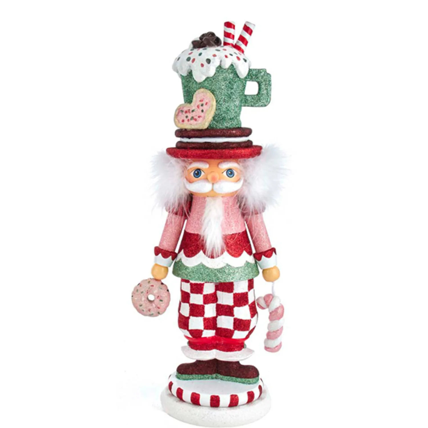 Outlet The Jolly Christmas Shop Kurt Adler 16.5" Hollywood Nutcrackers Candy Pattern Nutcrackers HA0515