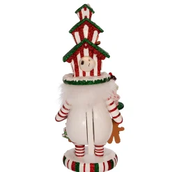 Clearance The Jolly Christmas Shop Kurt Adler 15" Hollywood Nutcrackers Lighted Gingerbread House Hat Nutcracker HA0571