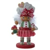 Best The Jolly Christmas Shop Kurt Adler 10" Hollywood Nutcrackers Gingerbread Baker Girl Nutcracker HA0713