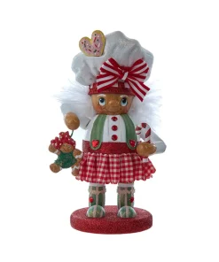 Best The Jolly Christmas Shop Kurt Adler 10" Hollywood Nutcrackers Gingerbread Baker Girl Nutcracker HA0713