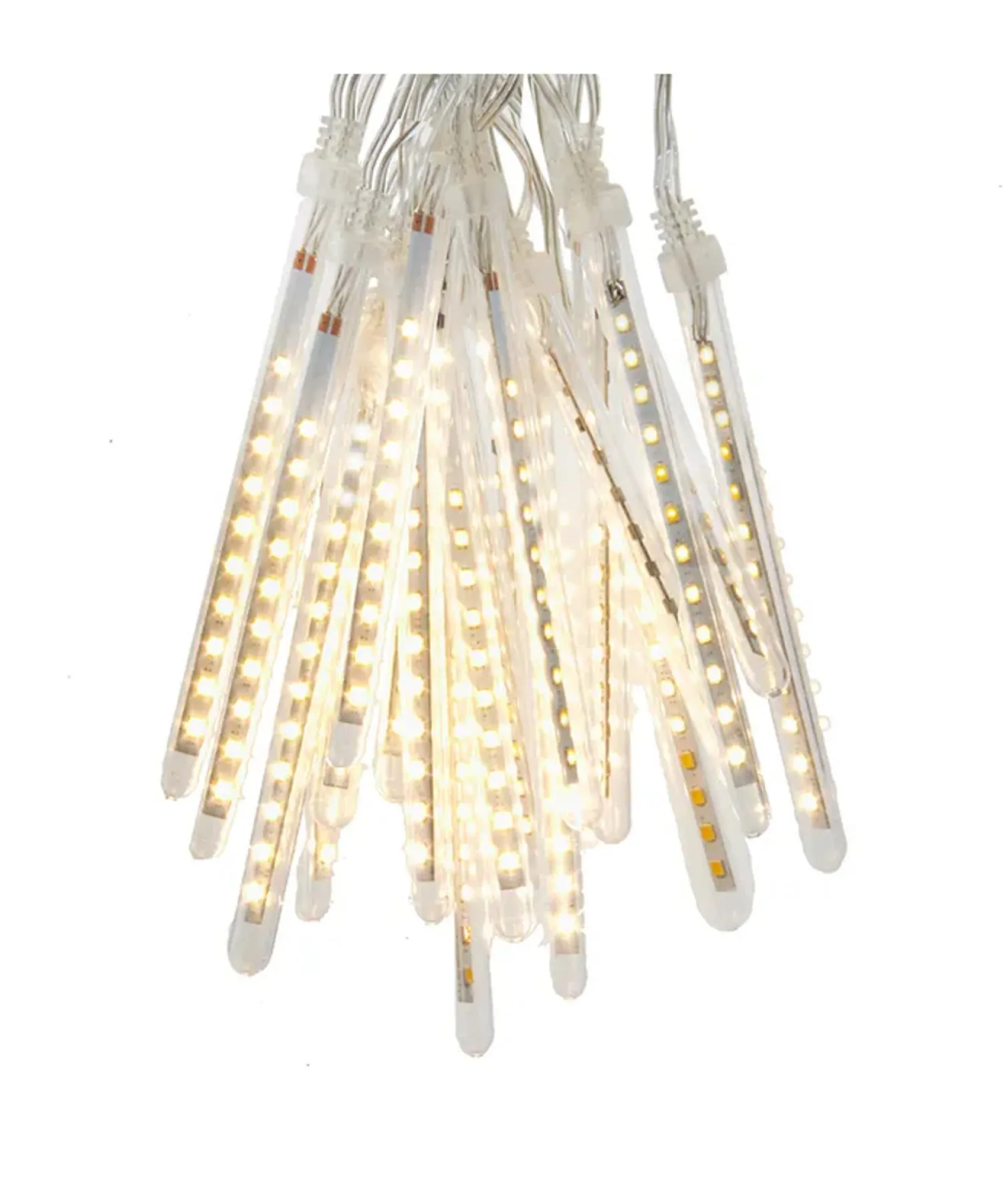Discount The Jolly Christmas Shop Kurt Adler 32' Meteor Shower Cascading Snowfall 20 Pc LED Light Set AD1054