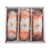 Online The Jolly Christmas Shop Kurt Adler 4.75" Noble Gems Cannoli Glass Christmas Ornaments Set Of 3 NBX0136
