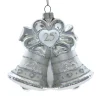 Hot The Jolly Christmas Shop Kurt Adler 4.5" Noble Gems "25th Anniversary" Bell Glass Christmas Ornament NBX0105