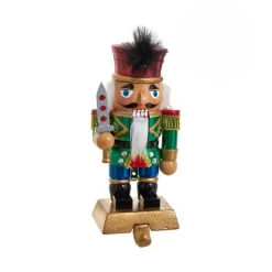 Best The Jolly Christmas Shop Kurt Adler 7.5" Nutcracker Christmas Stocking Holder C5969