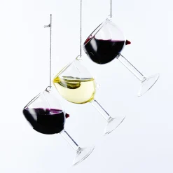 Sale The Jolly Christmas Shop Kurt Adler 4" Realistic Wine Glass Christmas Ornament D2991