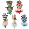 Outlet The Jolly Christmas Shop Kurt Adler 6" Set Of 5 Hollywood Hats Alice In Wonderland Hat Christmas Ornaments HAT0007