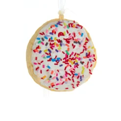 New The Jolly Christmas Shop Kurt Adler 3" Sugar Cookie Christmas Ornament Set D4091