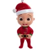 Discount The Jolly Christmas Shop Kurt Adler Cocomelon JJ With Santa Hat Christmas Ornament CO1231
