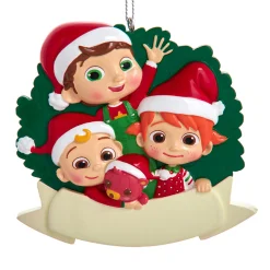 Clearance The Jolly Christmas Shop Kurt Adler Cocomelon™ Personalized Christmas Ornament CO2231