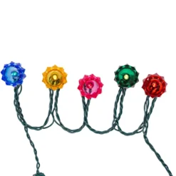 Clearance The Jolly Christmas Shop Kurt Adler Multicolor Crown Light Set UL4347
