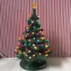 Online The Jolly Christmas Shop Medium Lighted Green Ceramic Christmas Tree 17"