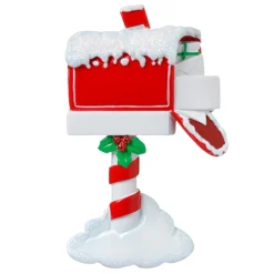 Sale The Jolly Christmas Shop Merry Mailbox Personalized Christmas Ornament OR1741